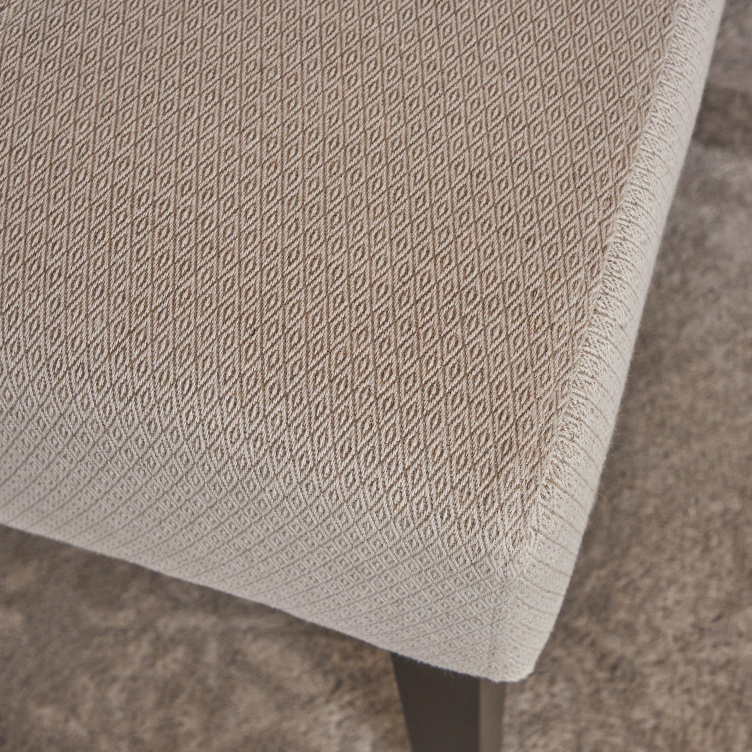 Noble House Nico Modern Contemporary Fabric Dining Chairs, Set of 2, Beige