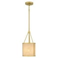 thumbnail image 5 of Quoizel Stoneland 1-Light Brushed Gold Mini Pendant, 5 of 8