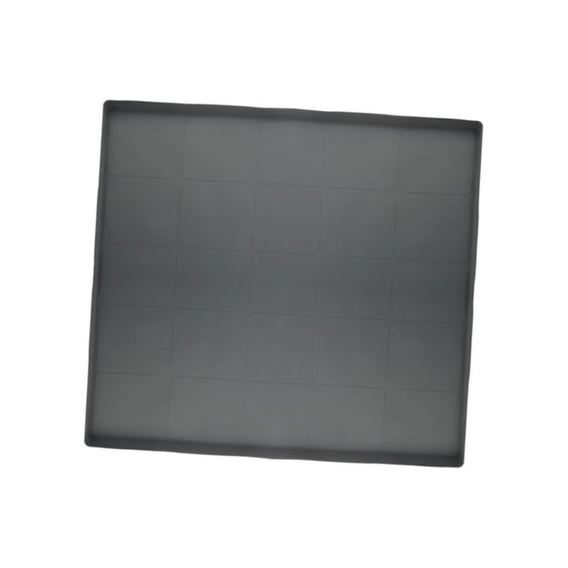 Bandeja De Goteo De Silicona Para Mini Refrigerador, Para Lavadoras De Gabinetes Pequeños, Jardinería De Interior, Color Gris