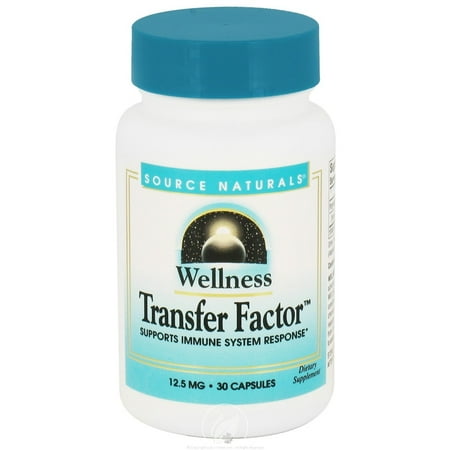 Source Naturals Wellness Transfer Factor, 30 Capsules, Pack of 2