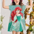 thumbnail image 1 of Disfraz de Cenicienta del Castillo de Disney, ropa para niños, vestido para niñas, vestidos de princesa para niñas, regalo de fiesta de cumpleaños 3-12T6T Gao Jinjia LED, 1 of 2