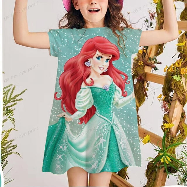 Disfraz de Cenicienta del Castillo de Disney, ropa para niños, vestido para niñas, vestidos de princesa para niñas, regalo de fiesta de cumpleaños 3-12T6T Gao Jinjia LED