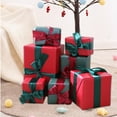 thumbnail image 5 of Vikakiooze Christmas Gifts Christmas Decorations Gift Boxes Gift Boxes Under The Christmas Tree Scene Decoration Props New Year Window Decorations Dtacked Head, 5 of 6