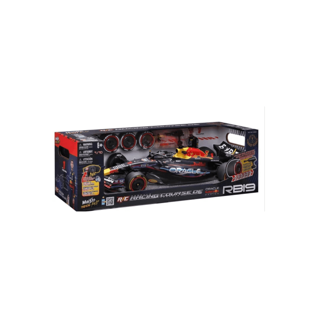 Maisto Red Bull Racing RB19 RC Car – Max Verstappen 1:10 Remote Control Formula 1