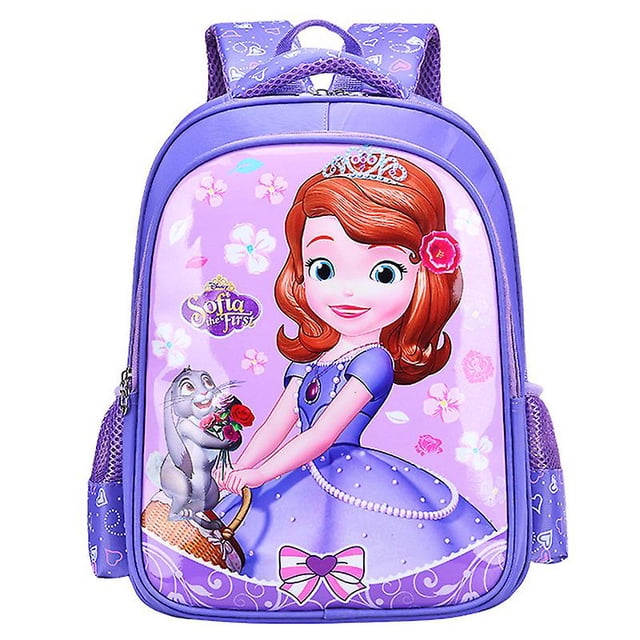 Kids Cartoon Character Backpack Kindergarten School Bag Rucksack