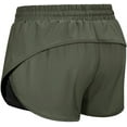 thumbnail image 4 of Women Drawstring Waist Athletic Running Shorts with Liner Inner Pocket, 4 of 6