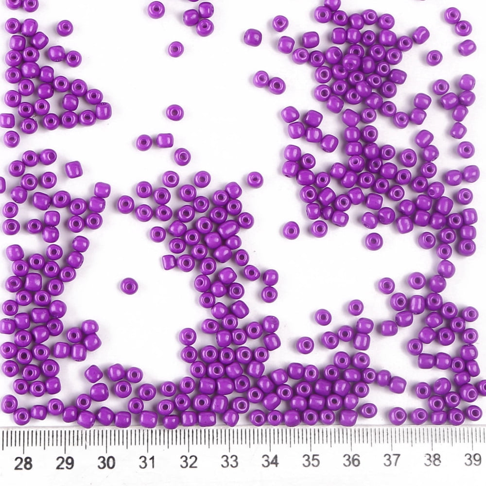 Baking Paint Glass Seed Beads Medium Orchid 6/0 4~5x3~4mm Hole: 1~2mm about 500pcs/50g 50g/bag 18bags/2pounds