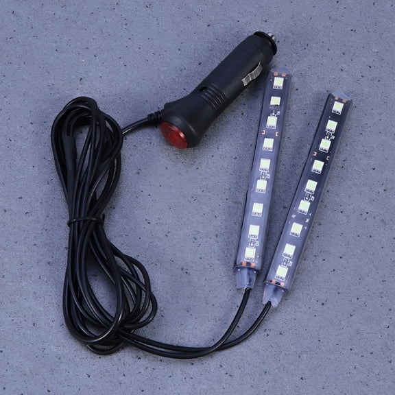 HIBIBUD Car Ambient Light LED Strip Lights for Cars White Interior
