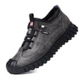 thumbnail image 5 of Zapatos deportivos de cuero para hombre, zapatos casuales de moda con suela suave para hombre, zapatos deportivos de moda para exteriores de cuero para hombre, 5 of 5