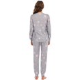 thumbnail image 5 of Womens Pajama Set Long Sleeve Sleepwear Star Print Nightwear Soft Pjs Lounge Sets with Pockets, 5 of 11