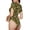 Gnomes Playing In The Garden, variant on Gold Glitter Pineapples Womens One Piece Swimsuits Modest Tummy Control Bathing Suits Lace Up Slimming Swim Suit-Medium