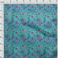 thumbnail image 3 of oneOone Cotton Cambric Teal Green Fabric Batik Fabric For Sewing Printed Craft Fabric By The Yard 42 Inch Wide, 3 of 4
