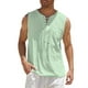 thumbnail image 1 of SAYOO Chaleco informal para hombre, sudadera holgada con cuello en V sin mangas de color sólido para correr/hacer ejercicio SAYOO S M L XL XXL XXXL XXXXL, 1 of 6