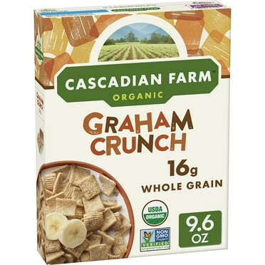 2X - Cascadian Farm Organic Graham Crunch Cereal, 9.6 Oz.