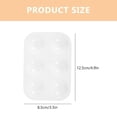 thumbnail image 2 of 12pcs Creative Plastic Square Six Hole Watercolor Water Mixing Trays (White), 2 of 3