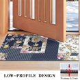 thumbnail image 3 of Pioneer Flower Floral Print Pattern Door Rugs,Washable Non Slip Door Mats Indoor,Decorative Door Mats,Entry Mat Indoor for Entrance,Bedroom,Kitchen,Bathroom,17"x30", 3 of 6