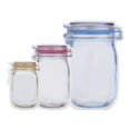 thumbnail image 4 of Storage Bag,10pcs/ Set Multipurpose Portable Transparent Bottle Pattern Sealing Package Bags Reclosable Airtight Bags For Travel Camping And Kids Snacks, 4 of 8