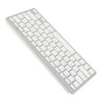thumbnail image 1 of Keyboard, Ergonomic Stable Connection Compact Keyboard Portable Ultra Lightweight  for IOS for  for  German,French,Spanish,Arabic, 1 of 8