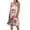White, variant on Women Dress Summer Women's Solid Color Casual Sleeveless Linen Loose Fitting Dress With Pockets A White XL