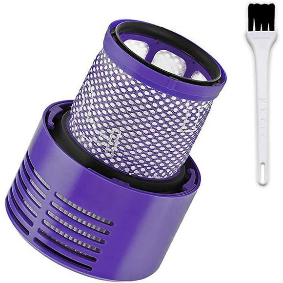Suitable for Dyson V10 SV12 Series Washable Vacuum Cleaner Filter with Cleaning Brush, Dyson Replacement Filter for V10 SV12 Series