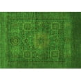 thumbnail image 1 of Ahgly Company Indoor Rectangle Abstract Green Modern Area Rugs, 2' x 3', 1 of 4
