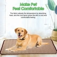 thumbnail image 7 of XS-2XL Cooling Mat for Dogs Puppy Cats Ice Silk Pet Self Cooling Pad Blanket for Pet Beds/Kennels/Couches /Car Seats/Floors,5 Colors Are Available, 7 of 7