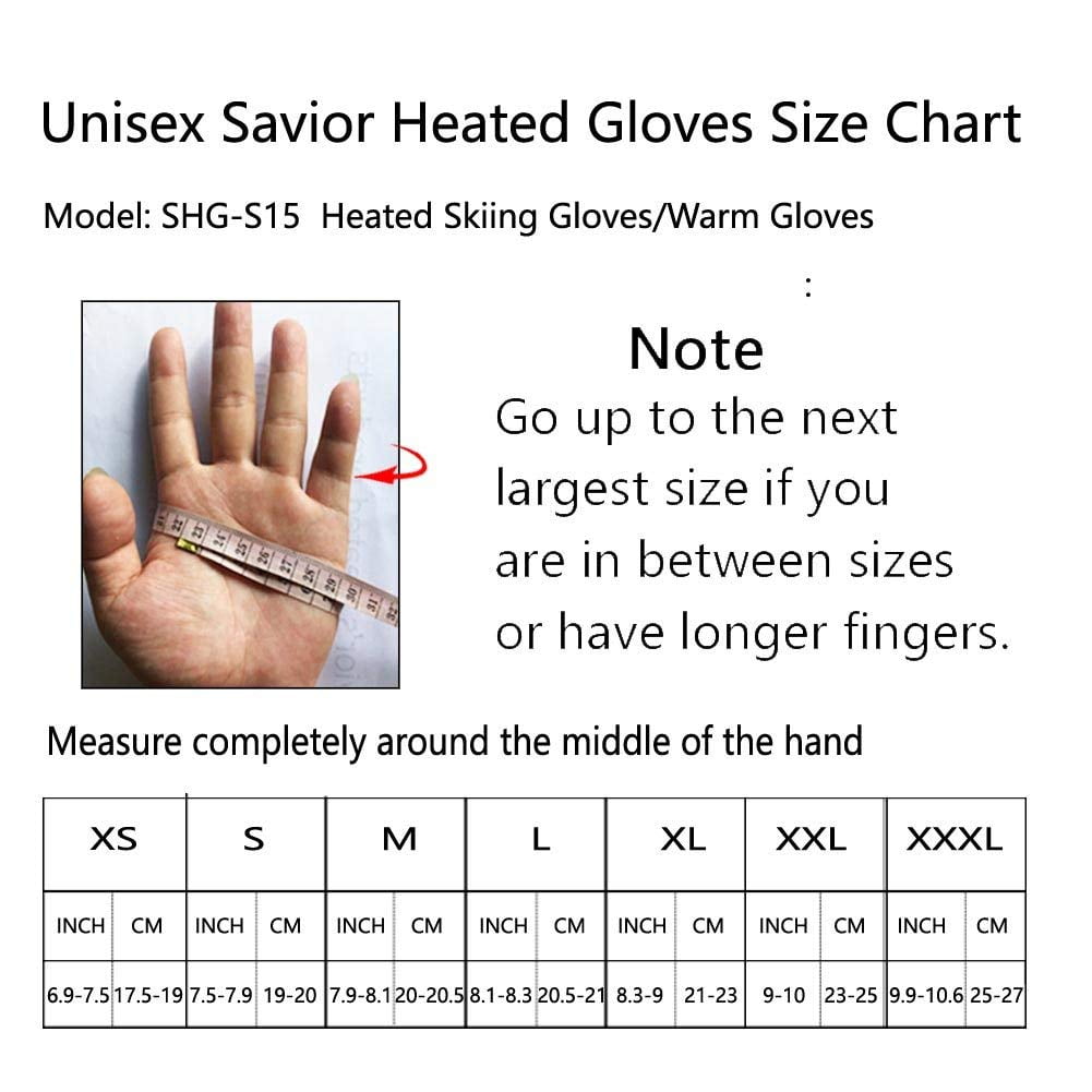 Snow Deer Winter Heated Gloves for Men Women, Rechargeable Electric Heated Gloves ,Heated Skiing Gloves and Snowboarding Gloves