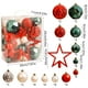 thumbnail image 3 of Christmas Decorations Christmas Balls Christmas Tree Hanging Decorations Hand Painted Christmas Balls Plastic, 3 of 5