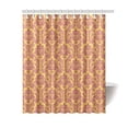 thumbnail image 1 of ABPHQTO Cortina de ducha de tela impermeable de baño de damasco de otoño 150x180 cm, 1 of 2