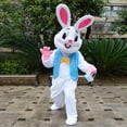 thumbnail image 3 of Conjunto de 24 tipos de disfraz de mascota de conejo de Pascua para adultos, disfraz de lujo para Halloween, fiesta de carnaval, cosplay de conejo, 3 of 5