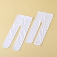 thumbnail image 1 of JUNWELL 2 Pcs Collants de Danse Sportifs Doux Blancs pour Filles, 1 of 5