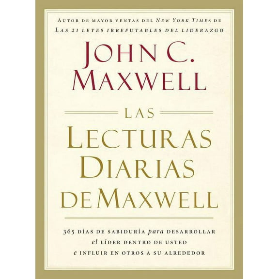 Las Lecturas Diarias de Maxwell, (Hardcover)