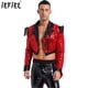 thumbnail image 2 of Esmoquin de circo con lentejuelas brillantes para hombre, charretera con flecos, abrigo con cola de golondrina, maestro de ceremonias de circo, mago, Showman, disfraz de Halloween, 2 of 5
