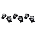 thumbnail image 3 of Eigraketly Mitones de Halloween Unisex guantes sin dedos protectores mujeres luminosas fiesta de terror portátil niñas bicicleta ciclismo tipo 1 Type1 NO1, 3 of 6