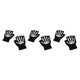thumbnail image 1 of Eigraketly Manoplas para exteriores de Halloween tejidas, guantes sin dedos para montar a caballo Unisex, calentadores de bicicleta elásticos luminosos Type1 NO1 Eigraketly CBP109693, 1 of 6