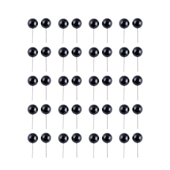 300Pcs Black Plastic Craft Doll Eyes for Projects, Tiny Felting Eyes for Home Decoration and Handmade Crafts