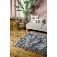 thumbnail image 3 of Luxe Hudson Faux Sheepskin Trio Rug | 3'x5', 3 of 4