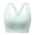 thumbnail image 2 of Tsesme Plus Size Seamless Bras for Women, V Neck Wireless Pus up Bra, Wide Cross Back Full Coverage Comfy Lingerie 3XL, 2 of 6