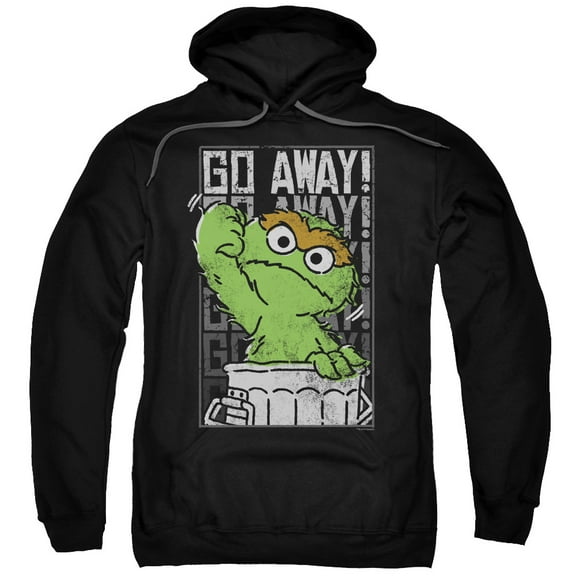 Sesame Street - Go Away - Pull-Over Hoodie - XXXX-Large