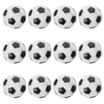 thumbnail image 1 of MasteelfCA 12 Pcs 3,1 cm Classique Mini Jouet de Soccer Soccer de Table Ballons de Remplacement de Soccer de Table Résine Accessoire de Ballon de Jeu de Soccer (Noir), 1 of 7