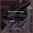thumbnail image 4 of Manta impermeable Doux Dosy tamaño king (200 x 230 cm), color negro y gris, 4 of 8