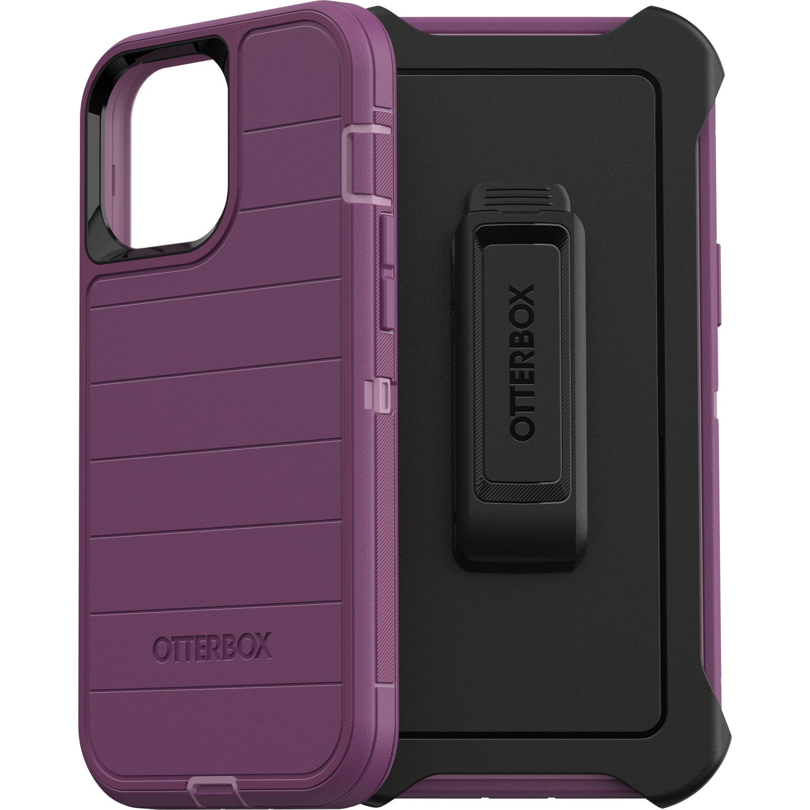 OtterBox Defender Series Pro Case for Apple iPhone 13 Pro Max, and iPhone 12 Pro Max - Purple