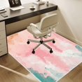 thumbnail image 2 of UTAH-Office Chair Mat for Hard Floors, 120×150cm/48×60in Desk Chair Rug Protector for Rolling Chair, Computer Gaming Chair Mat, Carpet Mats for Home Office(Pink), 2 of 4