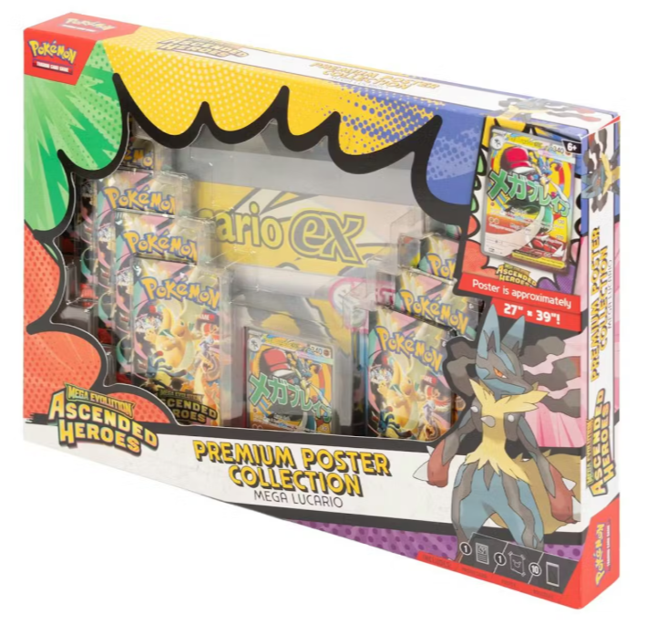 Pokemon TCG: Mega Evolution - Ascended Heroes Premium Poster