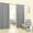 Silver, variant on Warm Home Designs 1 Panel of Dark Charcoal Color Blackout Patio Door Curtains. Each Extra Wide Insulated Thermal Sliding Door Panel is 102" X 84" in Size. N Charcoal Patio 84