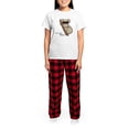 thumbnail image 4 of CafePress - Koala Women's Light Pajamas - Women's Short Sleeve Print T-Shirt and Pants Light Cotton Pajama Set, 4 of 7