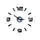 thumbnail image 2 of Reloj 3D DIY Números Romanos Espejo Acrílico Pegatina de Pared Reloj Decoración del Hogar Mural Calcomanías AHeartcove SZ221208-0310JD, 2 of 3