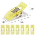 thumbnail image 2 of Chainplus Jaune, Lot de 50 - Pinces à Coudre pour la Courtepointe et l'Artisanat, 2 of 7