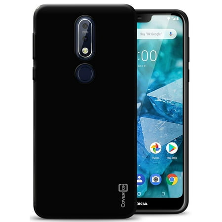 CoverON Nokia 7.1 (2019) Case, FlexGuard Series Soft Flexible Slim Fit TPU Phone Cover - (The Best Nokia Phone 2019)