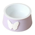 thumbnail image 5 of Dream Lifestyle Pet Bowl Butterfly Decor Convenient Solid Smooth Edge Non-Slip Large Content Multifunctional Pet Feeder Dog Cat Bowl for Home Use, 5 of 8
